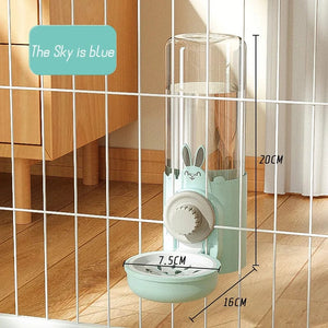 Planet Gates HOOPET Automatic Pet Bowls Cage Hanging Feeder Dog Water Bottle Food Container Dispenser Bowl for Puppy Cats Pet Feeding Product
