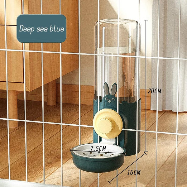 Planet Gates HOOPET Automatic Pet Bowls Cage Hanging Feeder Dog Water Bottle Food Container Dispenser Bowl for Puppy Cats Pet Feeding Product