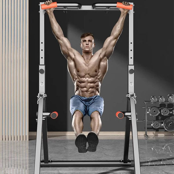 Planet Gates Horizontal Bar Household Indoor Pull-up Frame Without Punching Hanging Bar Floor Folding Single And Parallel Bar Family Fitness