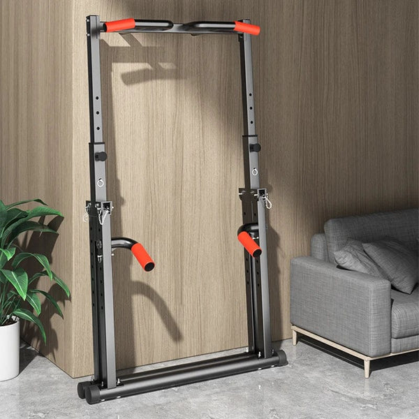 Planet Gates Horizontal Bar Household Indoor Pull-up Frame Without Punching Hanging Bar Floor Folding Single And Parallel Bar Family Fitness