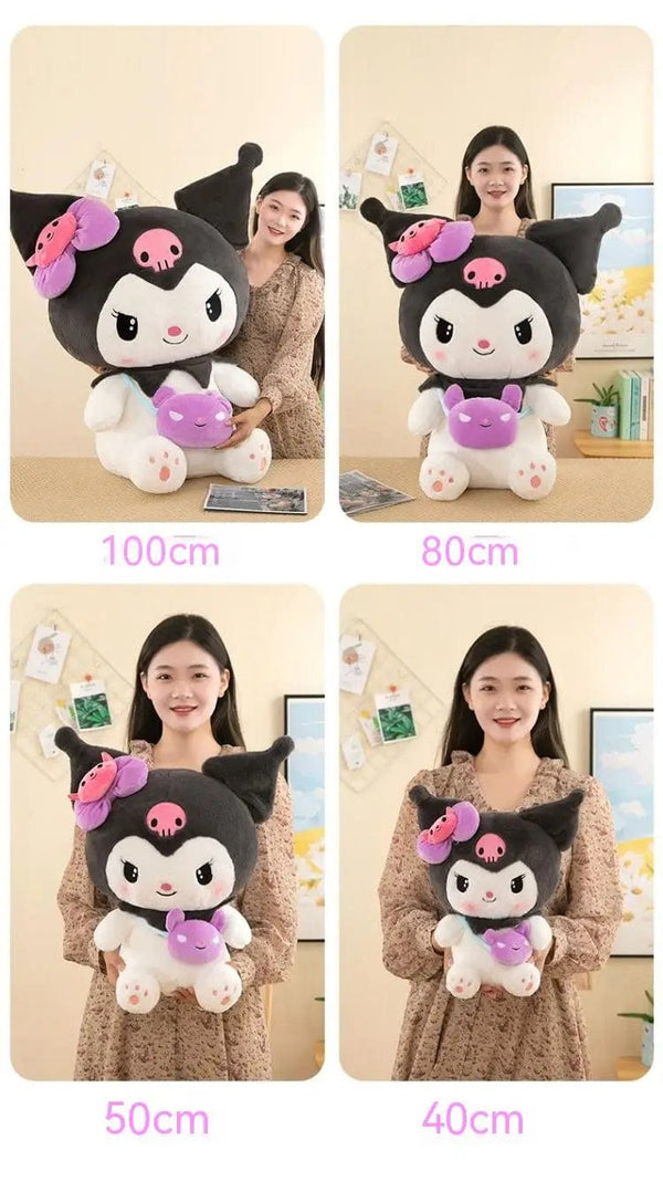 Planet Gates Hot 40/50cm Kawaii Sanrio Kuromi My Melody Cinnamoroll Plush Toys Doll Pillow Anime Cartoon Kids Gifts Room Decoration Dolls