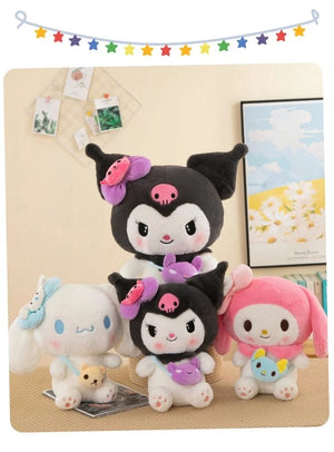 Planet Gates Hot 40/50cm Kawaii Sanrio Kuromi My Melody Cinnamoroll Plush Toys Doll Pillow Anime Cartoon Kids Gifts Room Decoration Dolls