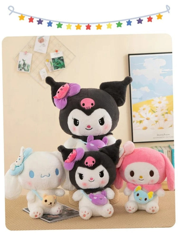 Planet Gates Hot 40/50cm Kawaii Sanrio Kuromi My Melody Cinnamoroll Plush Toys Doll Pillow Anime Cartoon Kids Gifts Room Decoration Dolls
