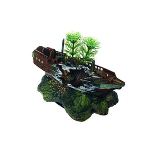 Planet Gates Hot Aquarium Decoration Skeleton on Toilet Fish Tank Ornament Decor for Aquarium Tank WJ07