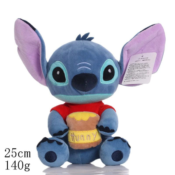 Planet Gates Hot Disney Cartoon Blue Pink Stitch Plush Dolls Anime Toys Lilo and Stitch Stich Plush Stuffed Toys Christmas Gifts for Kids