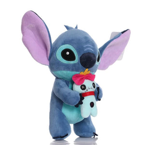 Planet Gates Hot Disney Cartoon Blue Pink Stitch Plush Dolls Anime Toys Lilo and Stitch Stich Plush Stuffed Toys Christmas Gifts for Kids