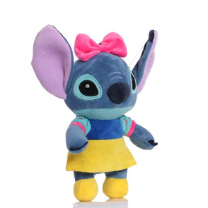 Planet Gates Hot Disney Cartoon Blue Pink Stitch Plush Dolls Anime Toys Lilo and Stitch Stich Plush Stuffed Toys Christmas Gifts for Kids