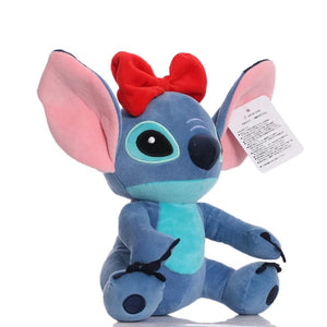 Planet Gates Hot Disney Cartoon Blue Pink Stitch Plush Dolls Anime Toys Lilo and Stitch Stich Plush Stuffed Toys Christmas Gifts for Kids