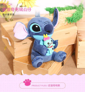 Planet Gates Hot Kawaii Disney Stitch Plush Doll Toys Anime Lilo & Stitch Stuffed Doll Cute Stich Plush Doll Kids Birthday Gift children toy
