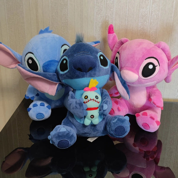 Planet Gates Hot Kawaii Disney Stitch Plush Doll Toys Anime Lilo & Stitch Stuffed Doll Cute Stich Plush Doll Kids Birthday Gift children toy