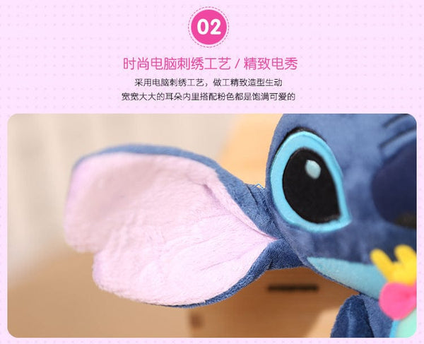 Planet Gates Hot Kawaii Disney Stitch Plush Doll Toys Anime Lilo & Stitch Stuffed Doll Cute Stich Plush Doll Kids Birthday Gift children toy