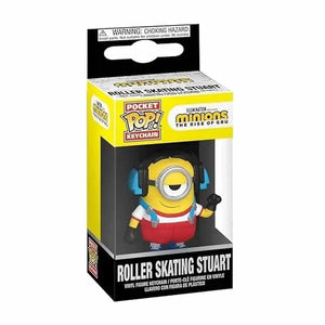 Planet Gates Hot POP Keychain Despicable Minions Me CARL Pajama Bob KUNG FU KEVIN ROCK OTTO Keychain Toys Digital Bag Children's Gifts Toys