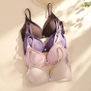 Planet Gates Hot Sale Bra with Front Opening Removeable Water Drop Cup Wireless Laser Cut Bra Brasier Para Mujer Women Seamless Bras