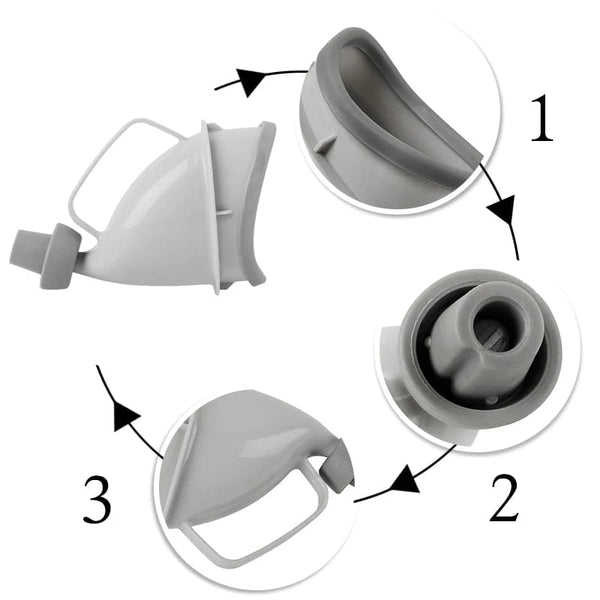 Planet Gates Hot Sale Portable Urine Toilet Aid Car Travel Outdoor Adult Urinals For Man Woman Children Potty Funnel Peeing Camping Toilet