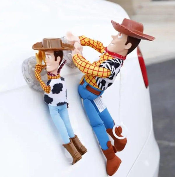 Planet Gates Hot Toy Story Sherif Woody Buzz Lightyear Car Dolls Plush Toys Outside Hang Toy Cute Auto Accessories Car Decoration 25/35/45CM
