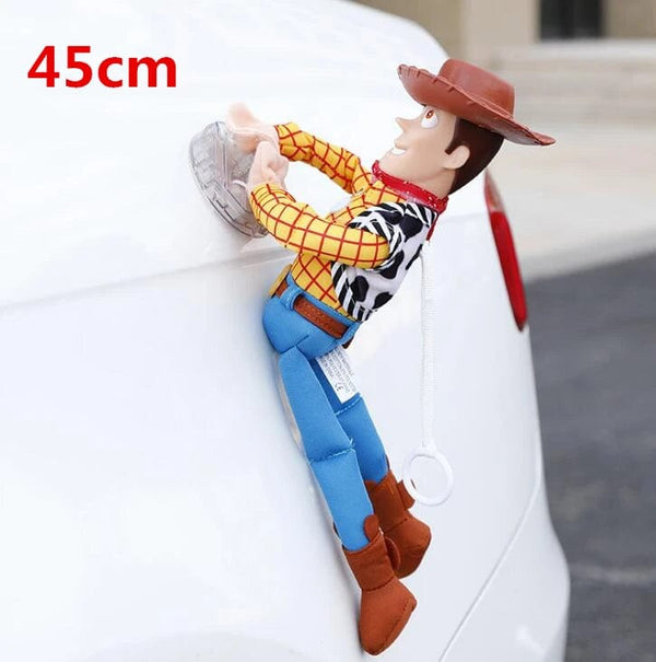 Planet Gates Hot Toy Story Sherif Woody Buzz Lightyear Car Dolls Plush Toys Outside Hang Toy Cute Auto Accessories Car Decoration 25/35/45CM