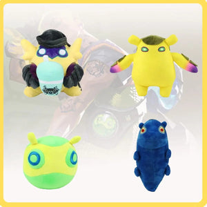 Planet Gates Hot VALORANT Plush Game Figure Gekko Pet Wingman Plush Toys Kawaii Peripherals Soft Stuffed Dolls Birthday Gifts Toys Boys Kids