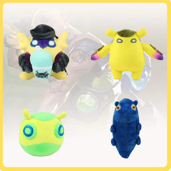 Planet Gates Hot VALORANT Plush Game Figure Gekko Pet Wingman Plush Toys Kawaii Peripherals Soft Stuffed Dolls Birthday Gifts Toys Boys Kids