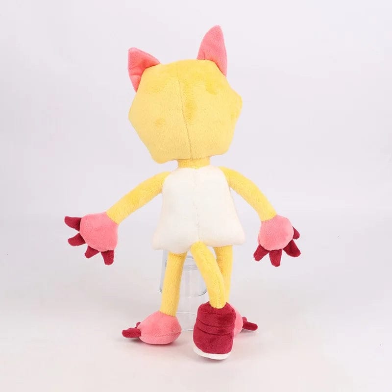 Planet Gates HotPink 30cm Dandy's World Plush Cute Dandy World Scrap Stuffed Horror Game Goob Pebble Plushie Soft Pillow Doll Kawaii Room Decor Toy