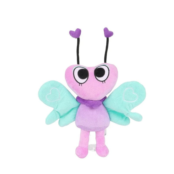 Planet Gates HotPink 30cm Dandy's World Plush Cute Dandy World Scrap Stuffed Horror Game Goob Pebble Plushie Soft Pillow Doll Kawaii Room Decor Toy