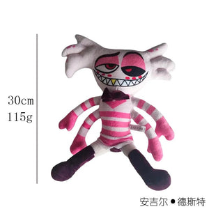 Planet Gates HotPink New Alastor Plush Adam Hazbined Cos Hotels Soft Stuffed Costume Cute Plushie Figure Hells For Children Kids Christmas Gift