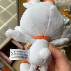 Planet Gates HQ Scorbunny Plush Toy Sword and Shield Pokemon Peluche Stuffed Doll Cartoon Bunny Rabbit Christmas Gift
