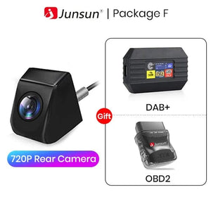 Planet Gates HS13 DAB OBD2 / france Car Rearview Camera AHD 720P Resolution WaterProof 140°Wide-Angle Reverse Backup Parking Camera for Junsun DVD Car Accessories