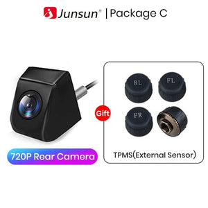 Planet Gates HS13 TPMS / Poland Car Rearview Camera AHD 720P Resolution WaterProof 140°Wide-Angle Reverse Backup Parking Camera for Junsun DVD Car Accessories