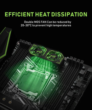 Planet Gates HUANANZHI X99 F8 LGA 2011-3 XEON X99 Motherboard with Intel E5 2620 V3 support DDR4 RECC NON-ECC memory combo kit set NVME RU