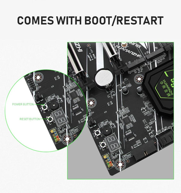 Planet Gates HUANANZHI X99 F8 LGA 2011-3 XEON X99 Motherboard with Intel E5 2620 V3 support DDR4 RECC NON-ECC memory combo kit set NVME RU