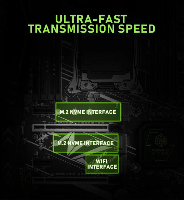 Planet Gates HUANANZHI X99 F8 LGA 2011-3 XEON X99 Motherboard with Intel E5 2620 V3 support DDR4 RECC NON-ECC memory combo kit set NVME RU