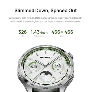 Planet Gates Huawei Watch GT4 Smart Watch Blood Oxygen Monitor Smartwatch Phone Call Heart Rate GPS Tracker Watch