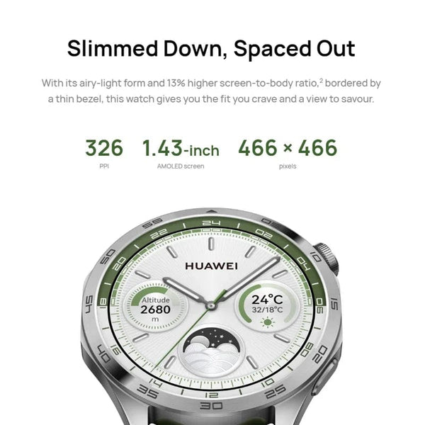 Planet Gates Huawei Watch GT4 Smart Watch Blood Oxygen Monitor Smartwatch Phone Call Heart Rate GPS Tracker Watch
