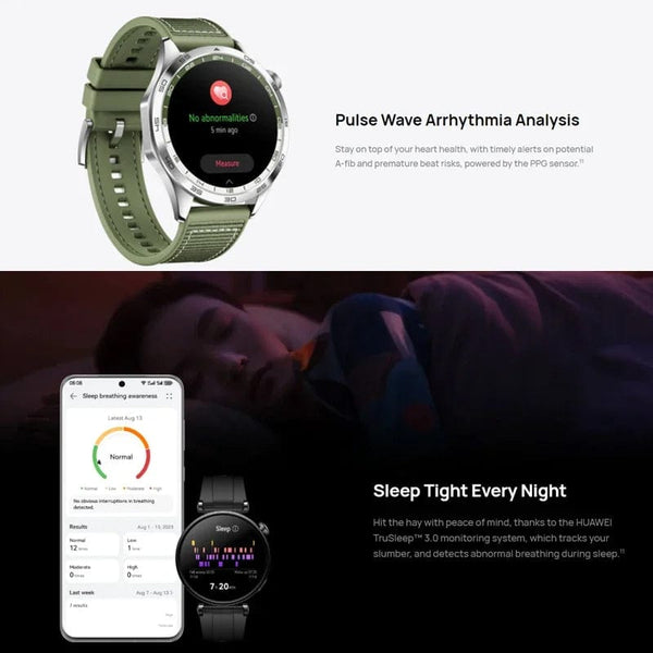 Planet Gates Huawei Watch GT4 Smart Watch Blood Oxygen Monitor Smartwatch Phone Call Heart Rate GPS Tracker Watch