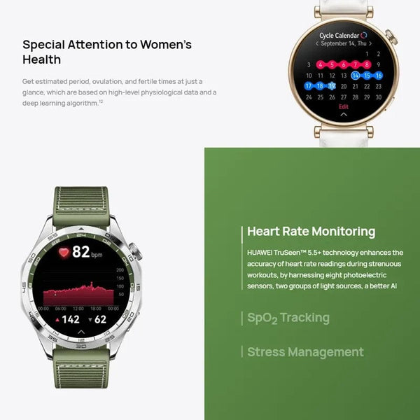 Planet Gates Huawei Watch GT4 Smart Watch Blood Oxygen Monitor Smartwatch Phone Call Heart Rate GPS Tracker Watch