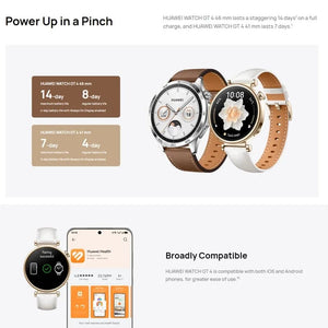 Planet Gates Huawei Watch GT4 Smart Watch Blood Oxygen Monitor Smartwatch Phone Call Heart Rate GPS Tracker Watch