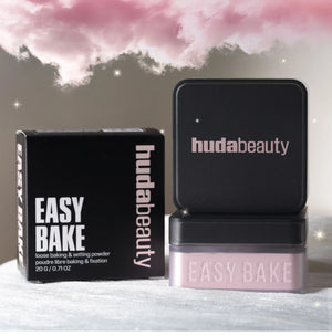 Planet Gates Huda Beauty Delicate Setting Powder Lasting Without Shedding Makeup Control Oil Locking Moisture Create Zero Pore Base Makeup