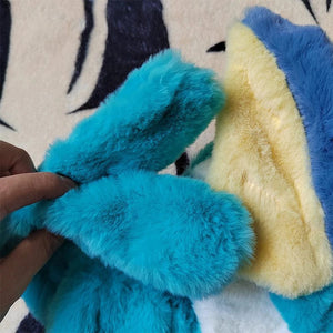 Planet Gates Huge Vaporeon Pokemon Jolteon Anime Plush Toys Big Pokémon Plushie Kawaii Semi-finished Leather Holster Pillow Gift for Children