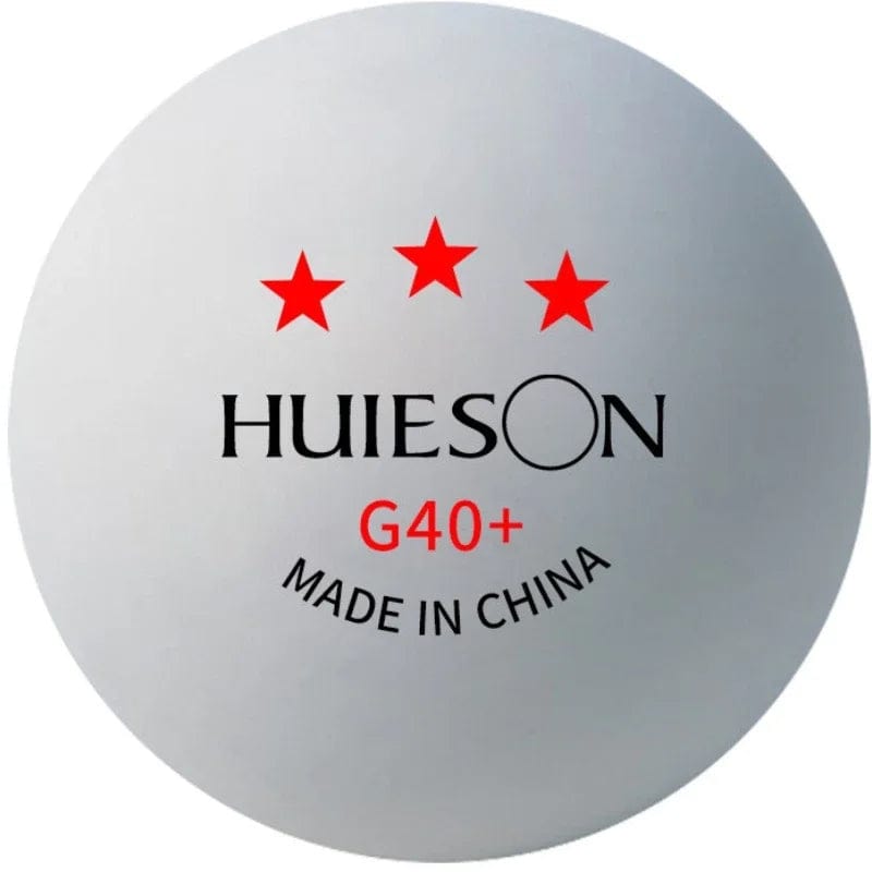 Planet Gates Huieson 3 Star Table Tennis Training Balls G40+ White Orange ABS Ping Pong Balls for Table Tennis Club Training with Box Packing