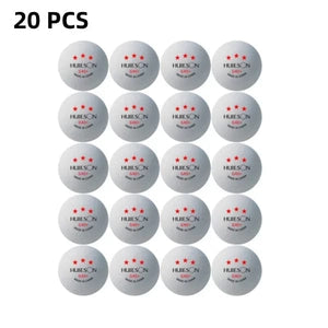 Planet Gates Huieson 3 Star Table Tennis Training Balls G40+ White Orange ABS Ping Pong Balls for Table Tennis Club Training with Box Packing