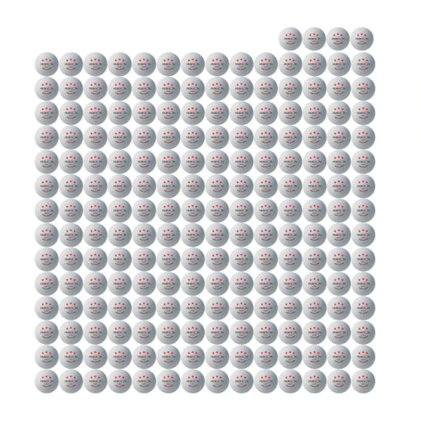 Planet Gates Huieson 3 Star Table Tennis Training Balls G40+ White Orange ABS Ping Pong Balls for Table Tennis Club Training with Box Packing