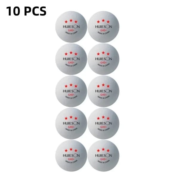 Planet Gates Huieson 3 Star Table Tennis Training Balls G40+ White Orange ABS Ping Pong Balls for Table Tennis Club Training with Box Packing