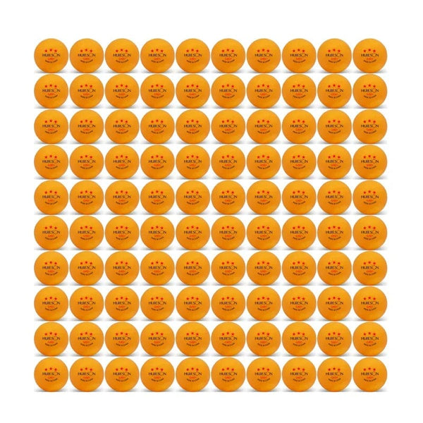Planet Gates Huieson 3 Star Table Tennis Training Balls G40+ White Orange ABS Ping Pong Balls for Table Tennis Club Training with Box Packing