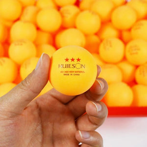 Planet Gates Huieson 30 50 100 English New Material Table Tennis Balls 3 Star 40+ ABS Plastic Ping Pong Balls Table Tennis Training Balls