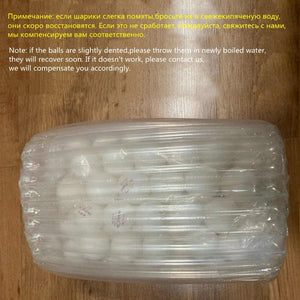 Planet Gates Huieson 30 50 100 English New Material Table Tennis Balls 3 Star 40+ ABS Plastic Ping Pong Balls Table Tennis Training Balls