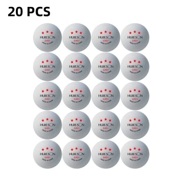 Planet Gates Huieson G40+ Professional Ping-pong Balls 3 Star Polymer Material Table Tennis Balls TTF Standard Table Tennis For Competition