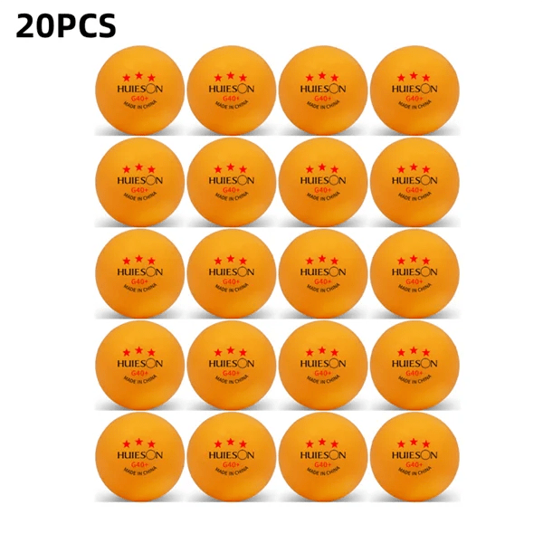 Planet Gates Huieson G40+ Professional Ping-pong Balls 3 Star Polymer Material Table Tennis Balls TTF Standard Table Tennis For Competition