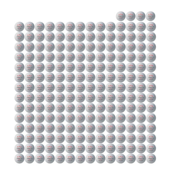 Planet Gates Huieson Professional 3 Star Ping Pong Balls ABS+ New Material Table Tennis Balls for Multi-ball Training Robot