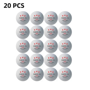 Planet Gates Huieson Professional 3 Star Ping Pong Balls ABS+ New Material Table Tennis Balls for Multi-ball Training Robot