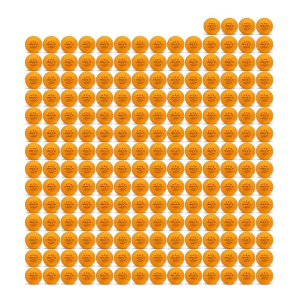 Planet Gates Huieson Professional 3 Star Ping Pong Balls ABS+ New Material Table Tennis Balls for Multi-ball Training Robot